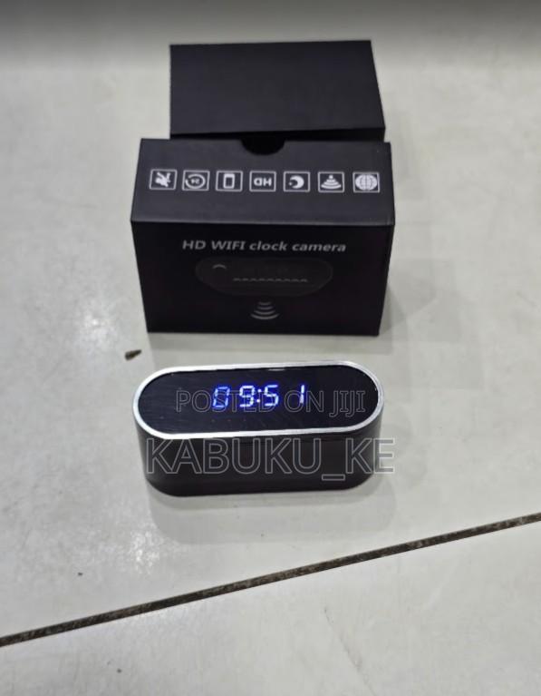 Wireless Digital Clock Wifi Camera - main view