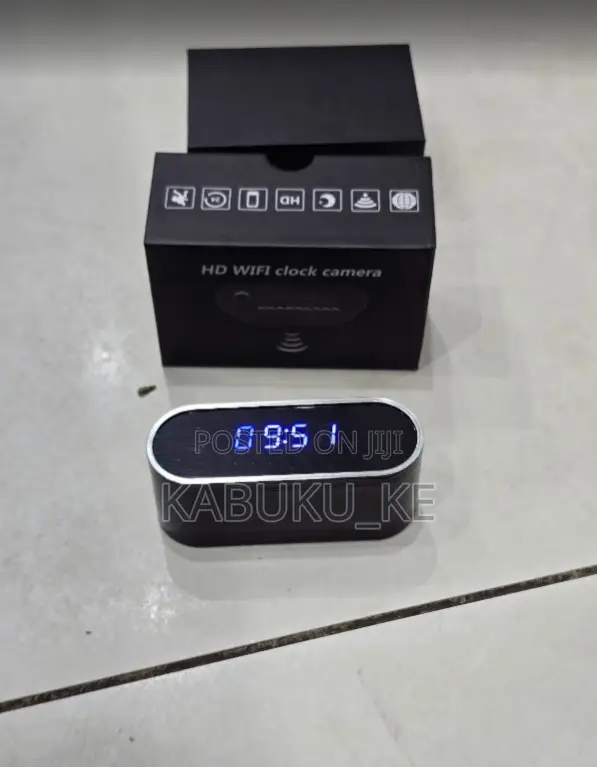 Wireless Digital Clock Wifi Camera