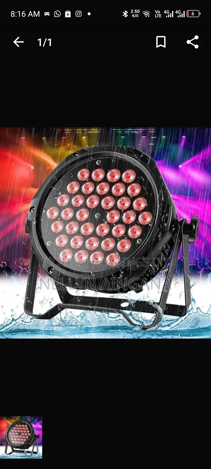 Stage Lights for Hire