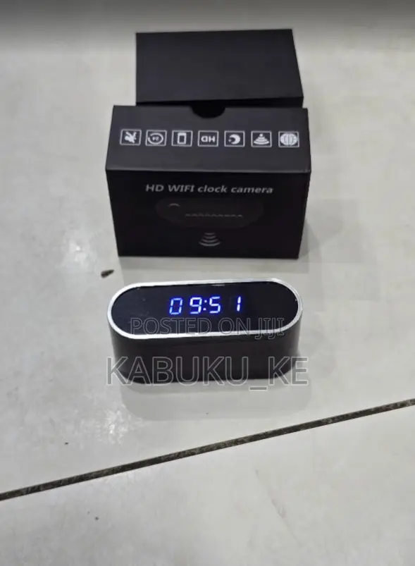Wireless Clock Camera-Table Clock Camera