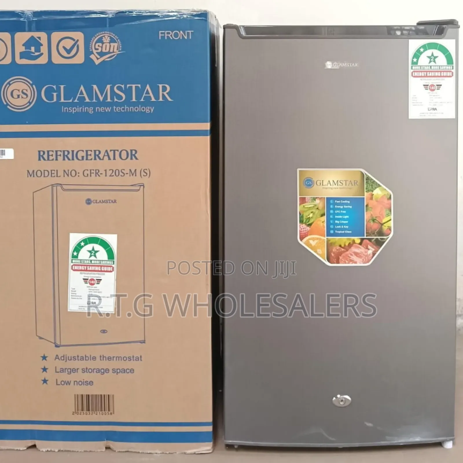 Glamstar 90 Litres Mini Fridge – Energy Saving Design