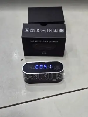 Wifi Security Camera Clock (1080p) Digital Clock Camera