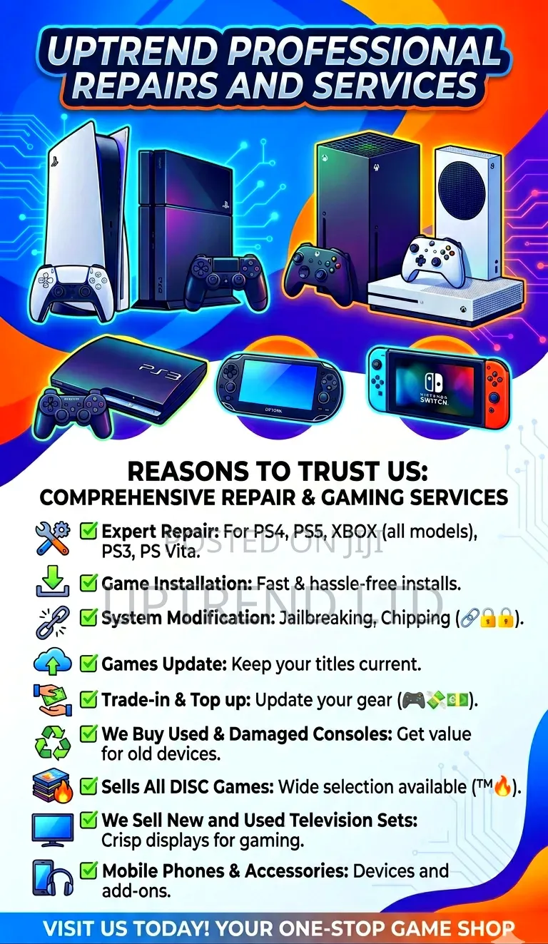 Top Gaming Console Repair Services in Kenya - Best Video Game 