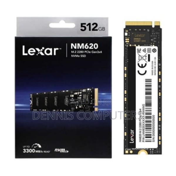 Lexar Nm620 Internal Ssd M.2 Pcie Gen 3*4 Nvme 2280 512gb
