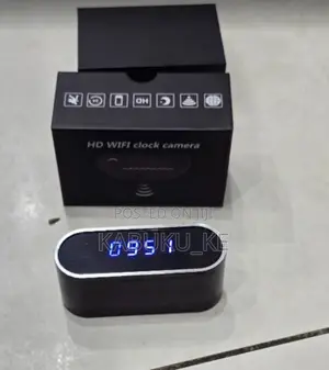 Nanny Camera Clock - Hidden Wifi Camera for Home Use