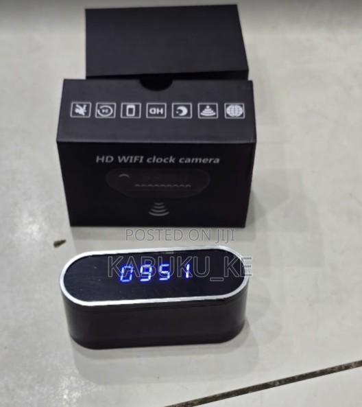 Nanny Camera Clock - Hidden Wifi Camera for Home Use