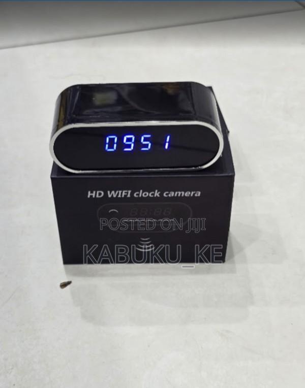 Digital Clock With Hidden Camera - Smart Home Security - main view