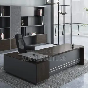 Office Desk : 1.6m Modern Executive Corner Office Desk