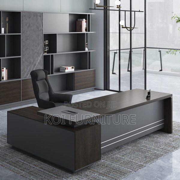 Office Desk : 1.6m Modern Executive Corner Office Desk - thumbnail 2