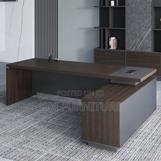 Office Desk : 1.6m Modern Executive Corner Office Desk - thumbnail 3