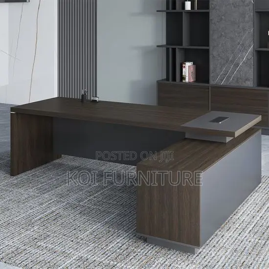 Office Desk : 1.6m Modern Executive Corner Office Desk