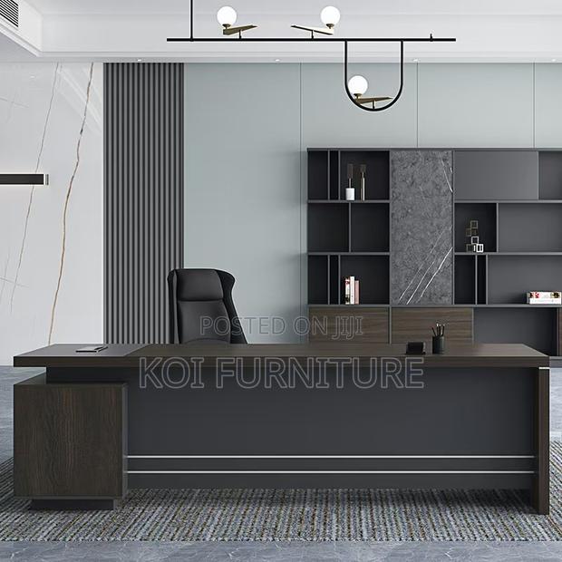 Office Desk : 1.6m Modern Executive Corner Office Desk - thumbnail 4