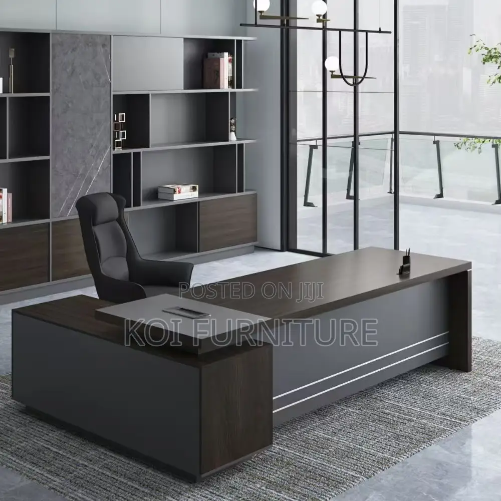 Office Desk : 1.6m Modern Executive Corner Office Desk