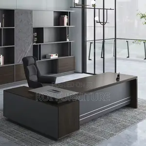 Office Desk : 1.6m Modern Executive Corner Office Desk
