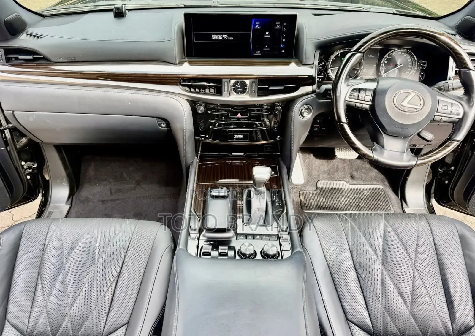 Lexus LX 570 AWD 2019 Black