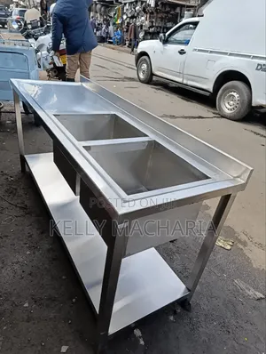 Double Sink Stainless Steel