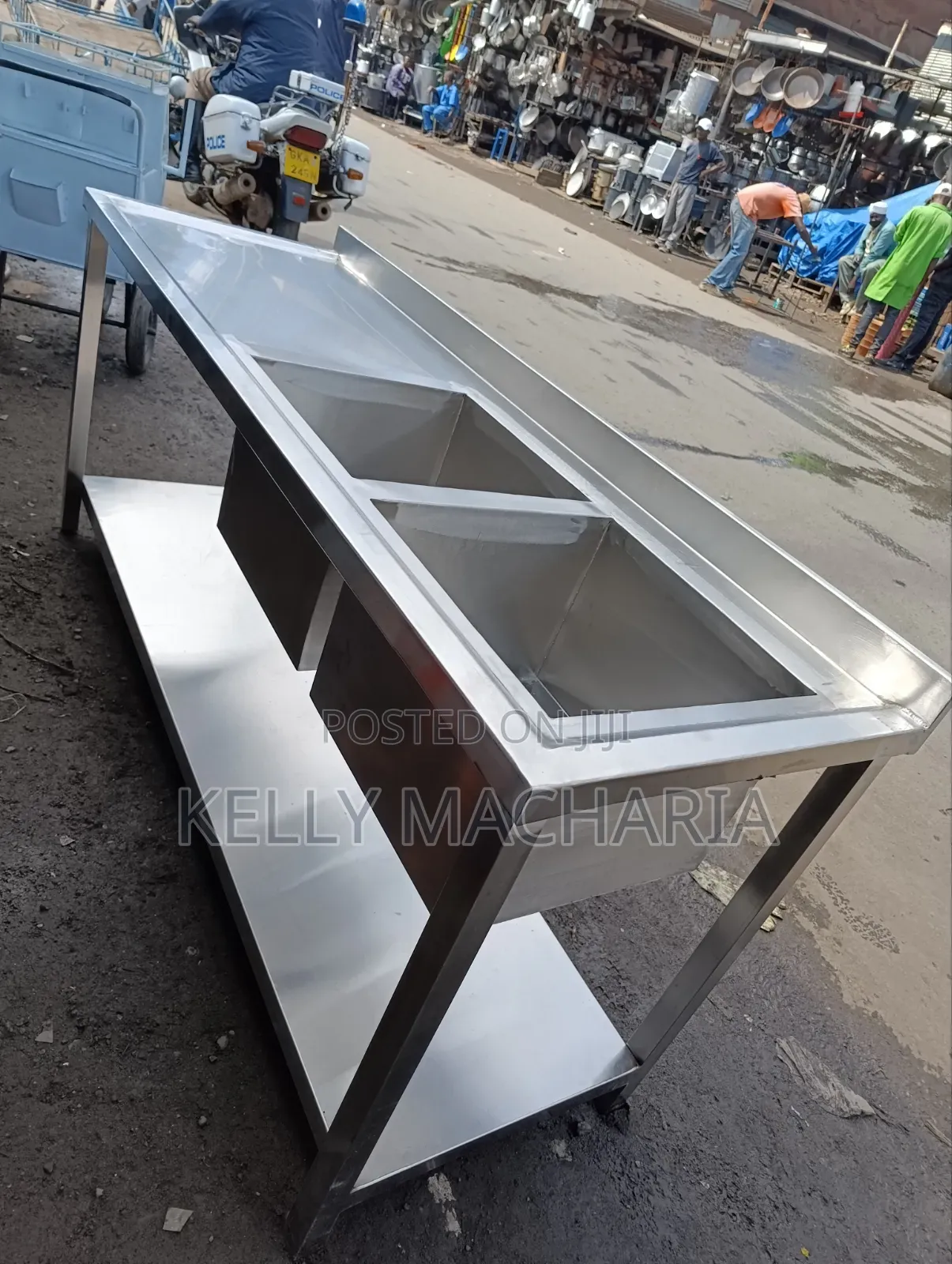 Double Sink Stainless Steel