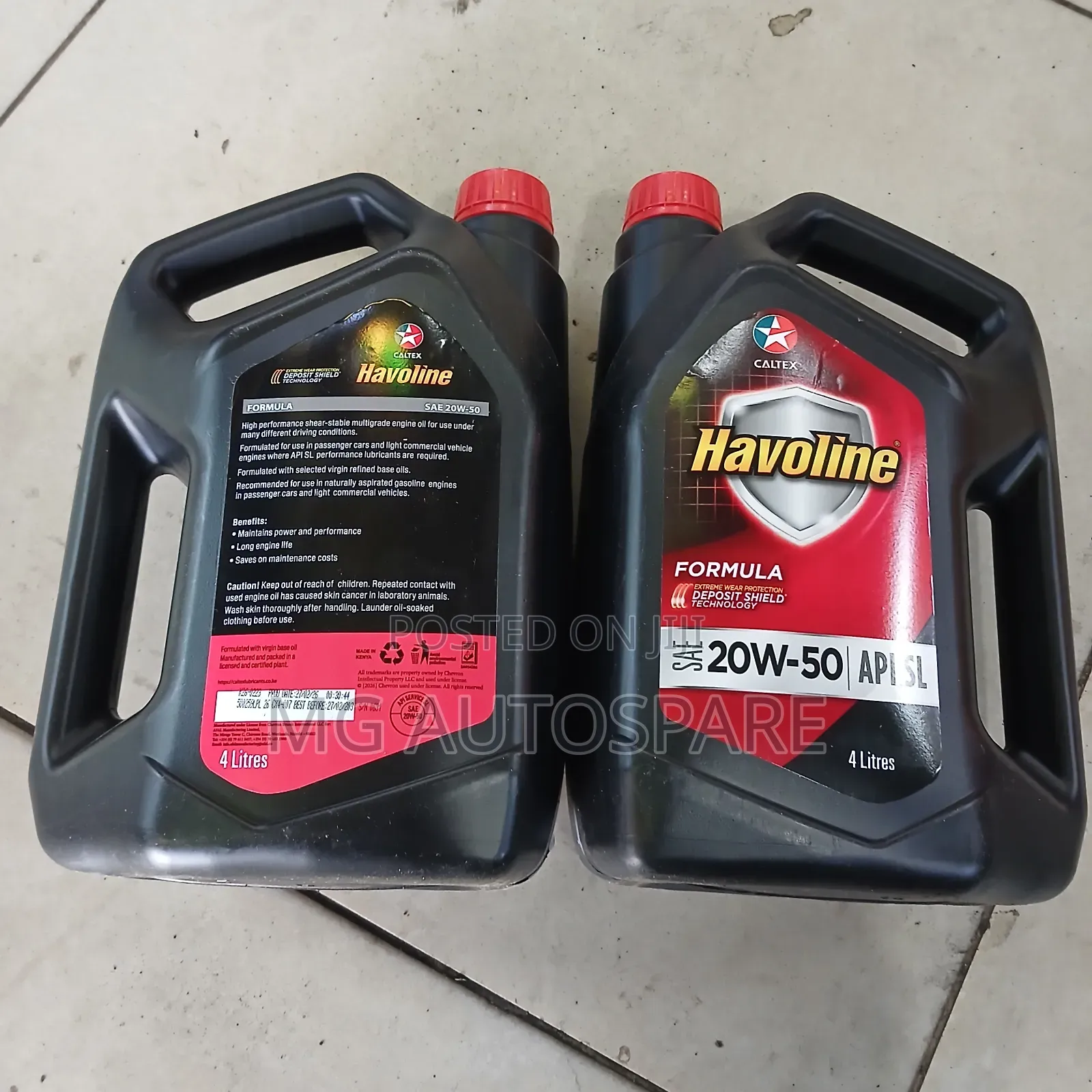 Havoline 20w-50 Motor Oil