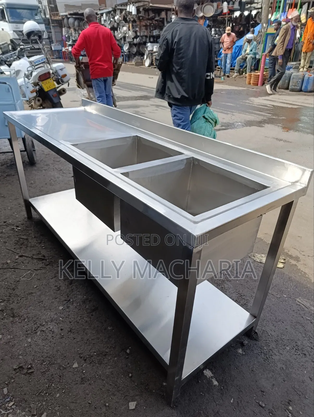 Double Sink Stainless Steel