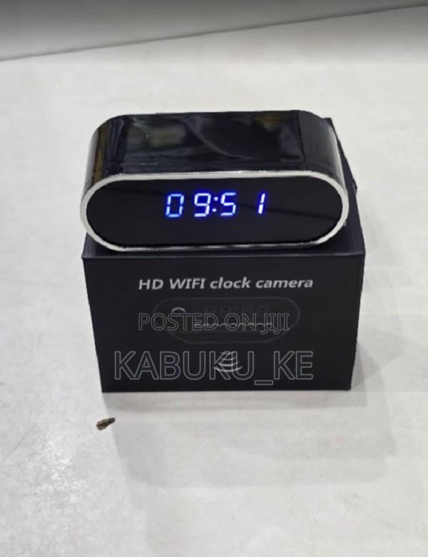 Spy Table Clock Camera - Discreet Home Security Wifi Camera