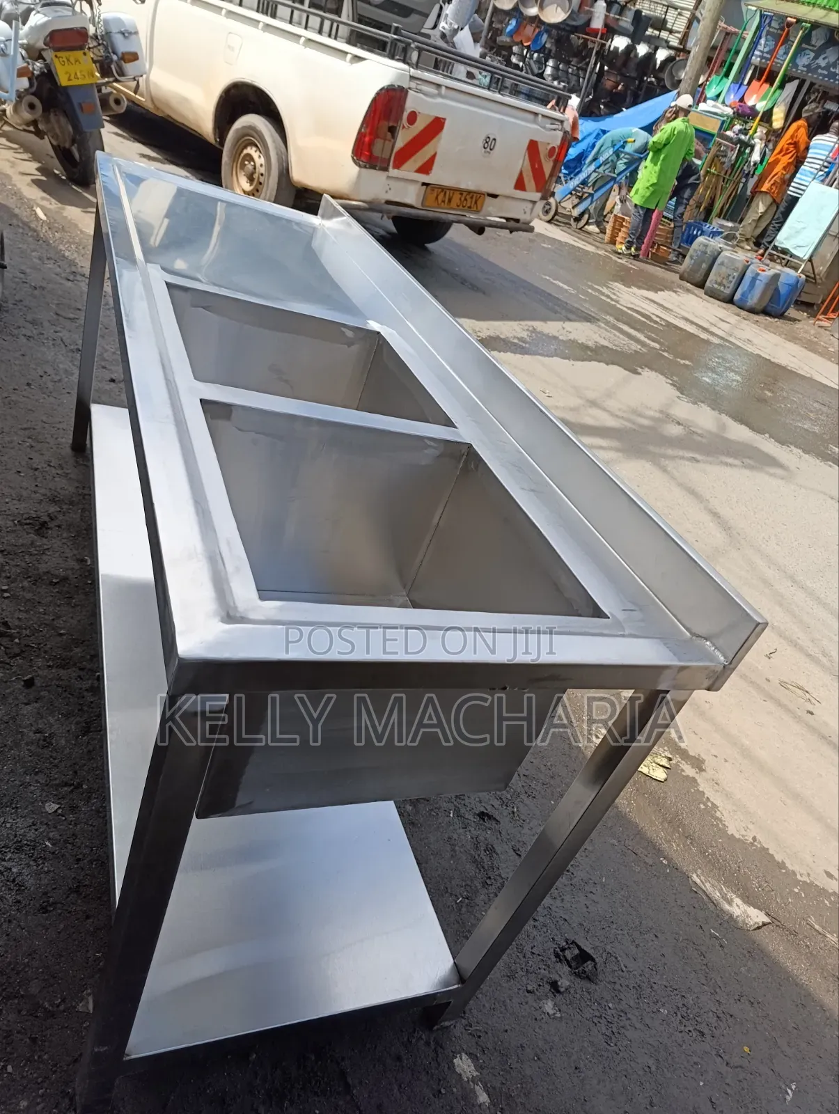 Double Sink Stainless Steel