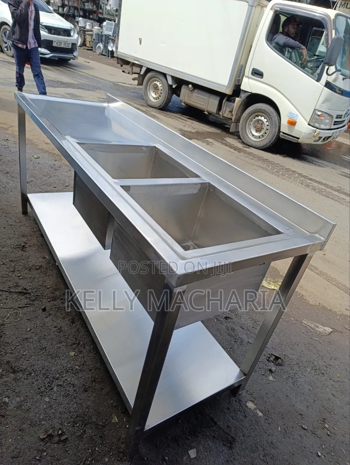 Double Sink Stainless Steel