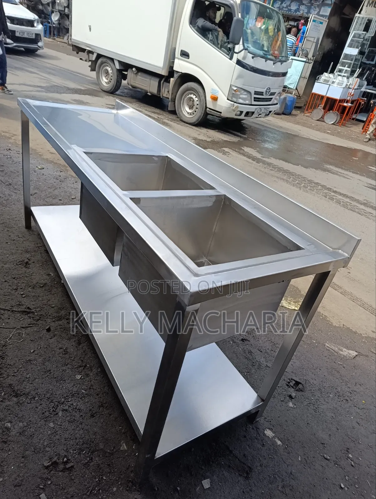 Double Sink Stainless Steel