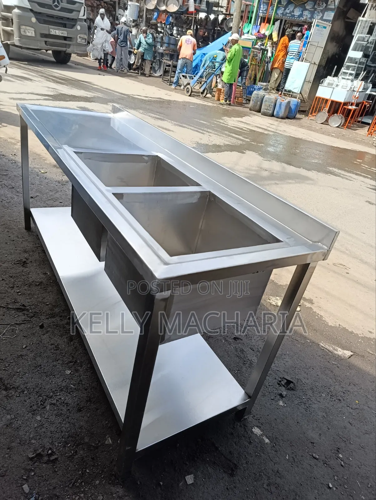 Double Sink Stainless Steel