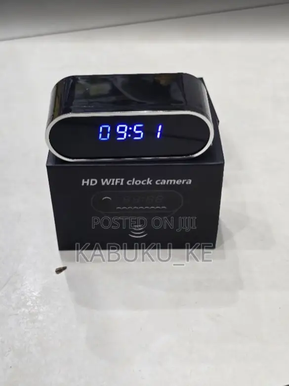Hidden Spy Camera Digital Table Clock - Wifi Camera With Lookcam App