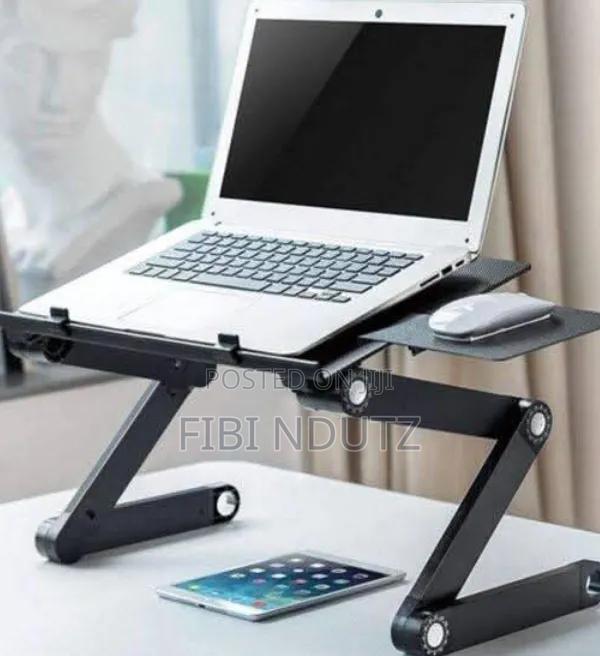 Adjustable Laptop Stand With a Mouse Rest/Stand - main view