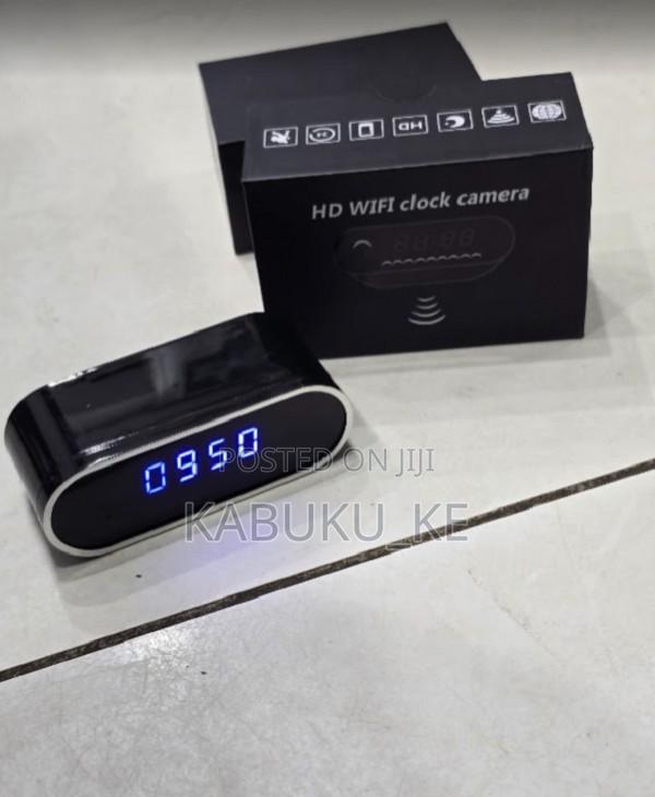 Smart Table Clock Camera - Hidden Spy Came Lookcam App - main view