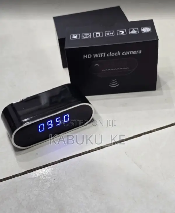 Smart Table Clock Camera - Hidden Spy Came Lookcam App