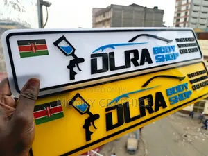 Customized 2d Perspex Nameplate/Numberplates