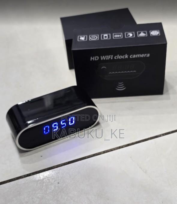 Hidden Camera Table Clock - Secret Wifi Surveillance With App