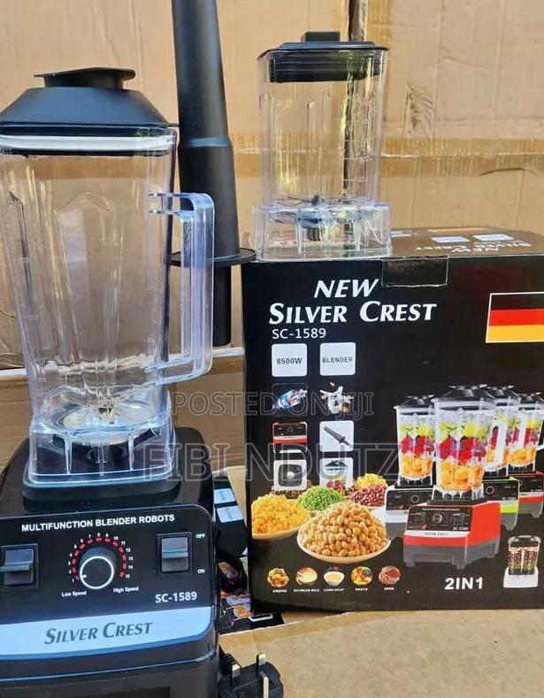 8400watts Silver Crest Blender Has 2 Jars/Blender - main view
