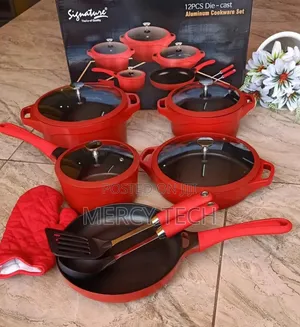 Signature 12pcs Die-Cast Aluminum Cookware
