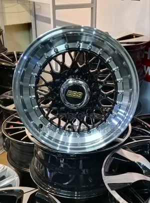 14 Inches Black-Silver BBS Rims