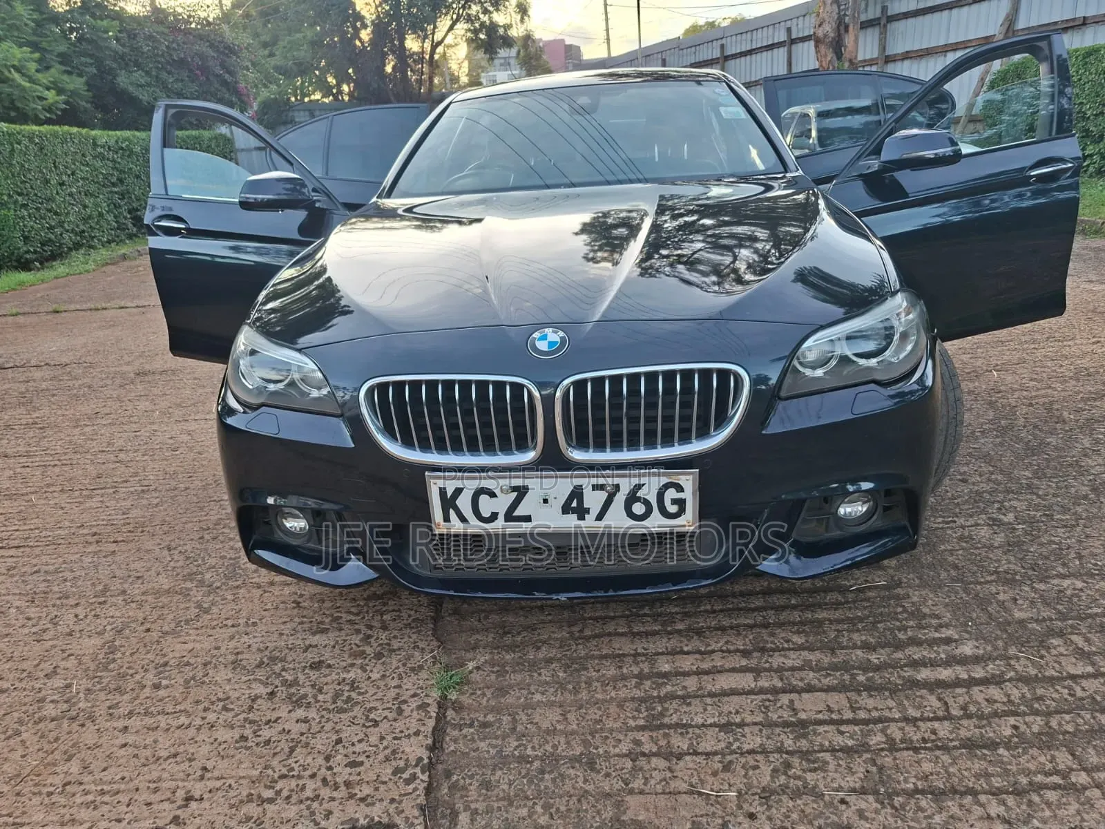 BMW 550i 2014 Black