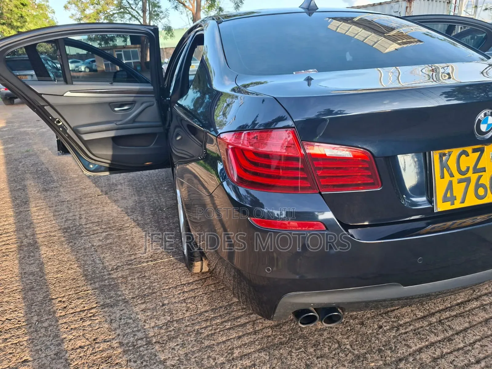 BMW 550i 2014 Black