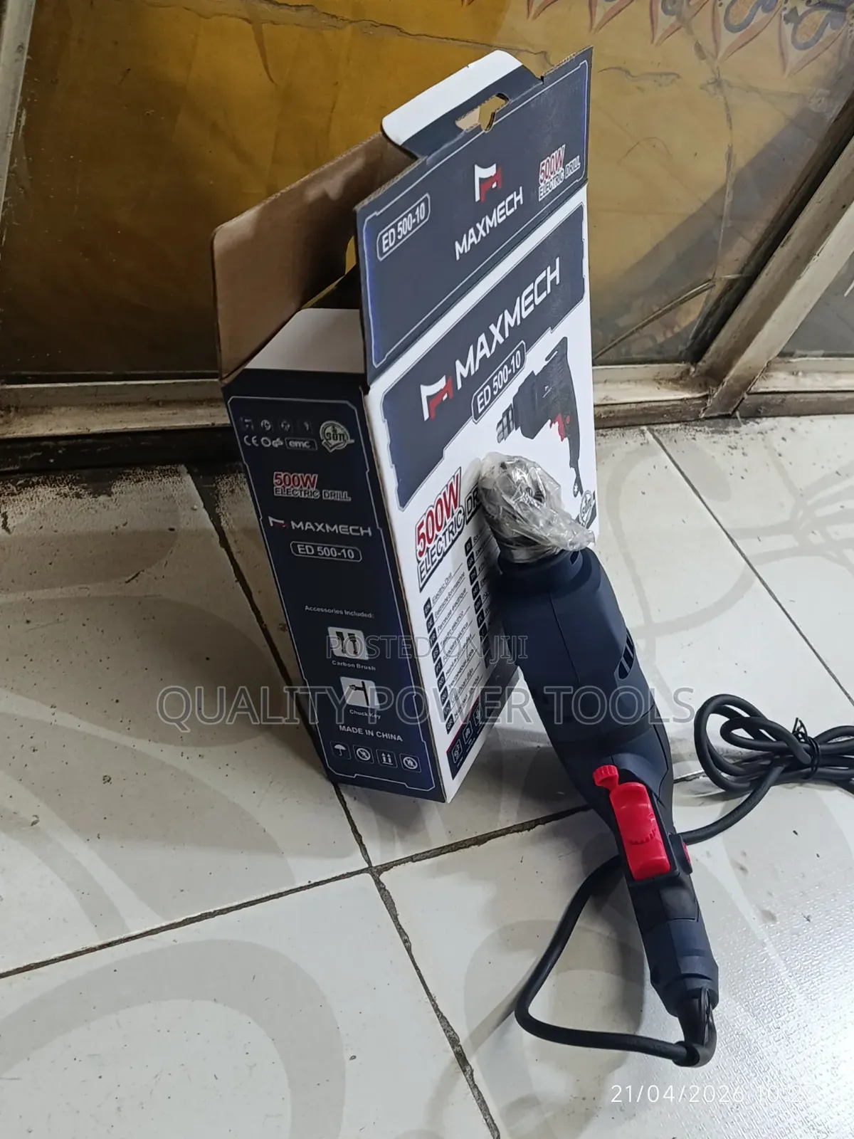 Maxmech Impact Drill 500w