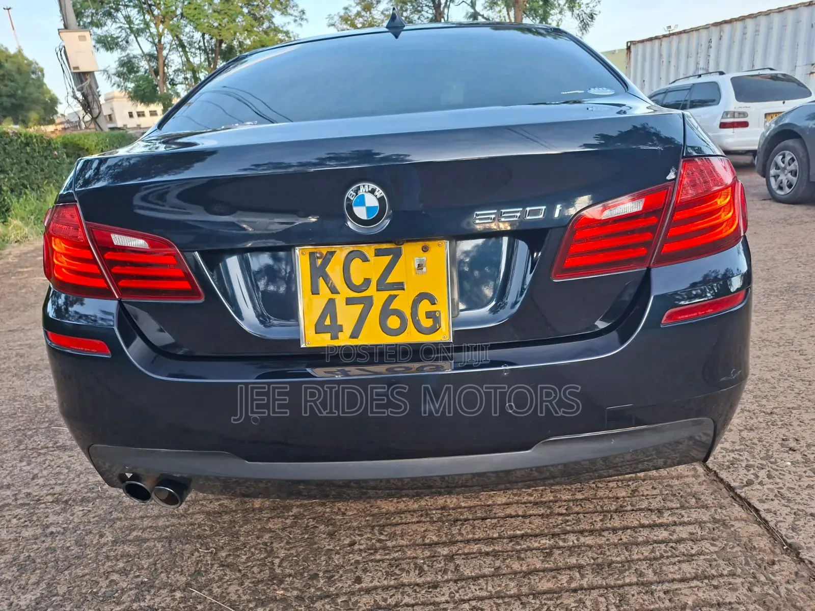 BMW 550i 2014 Black
