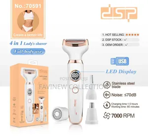 DSP 4in1 Rechargeable Grooming Kit