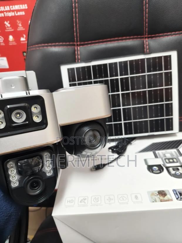 All Three PTZ Lens CCTV Solar Powered 4g Model - thumbnail 2