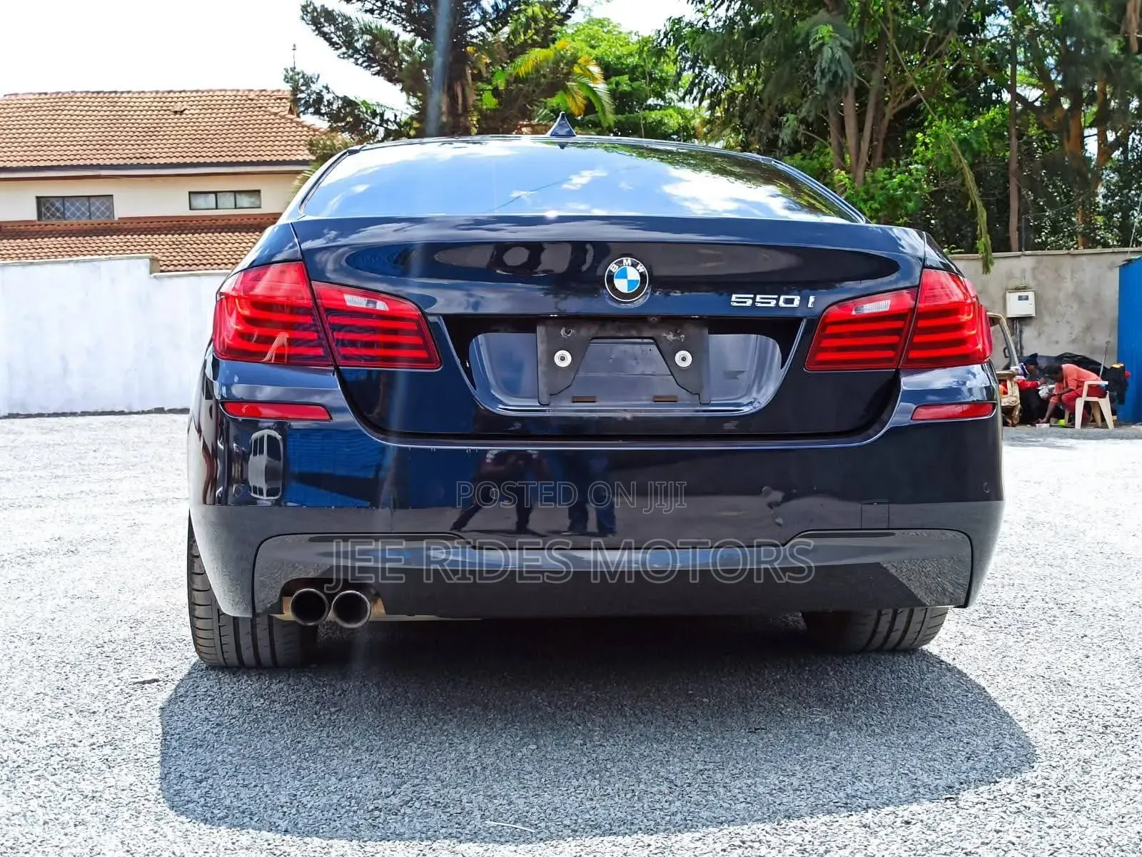 BMW 550i 2014 Black