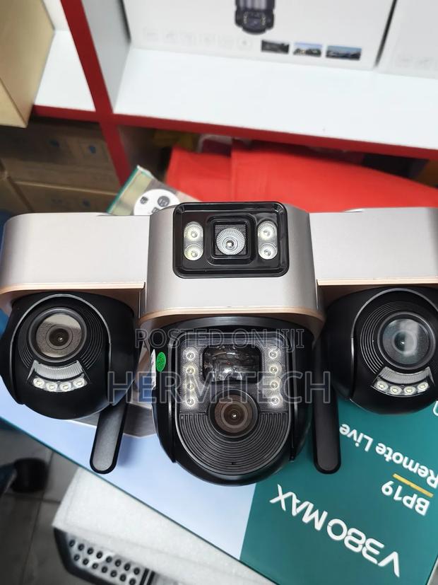 Clear View Triple Lens 4g Smart Solar Powered CCTV Camera - thumbnail 2