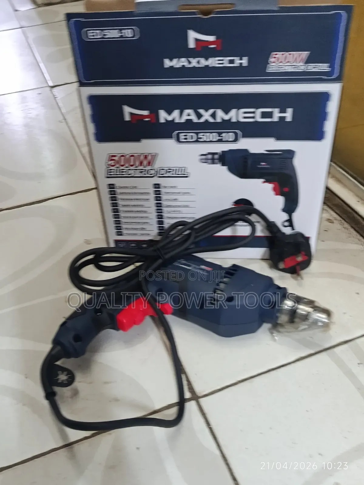 Maxmech Impact Drill 500w