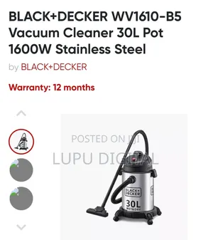 Black+Decker Vacuum Cleaner