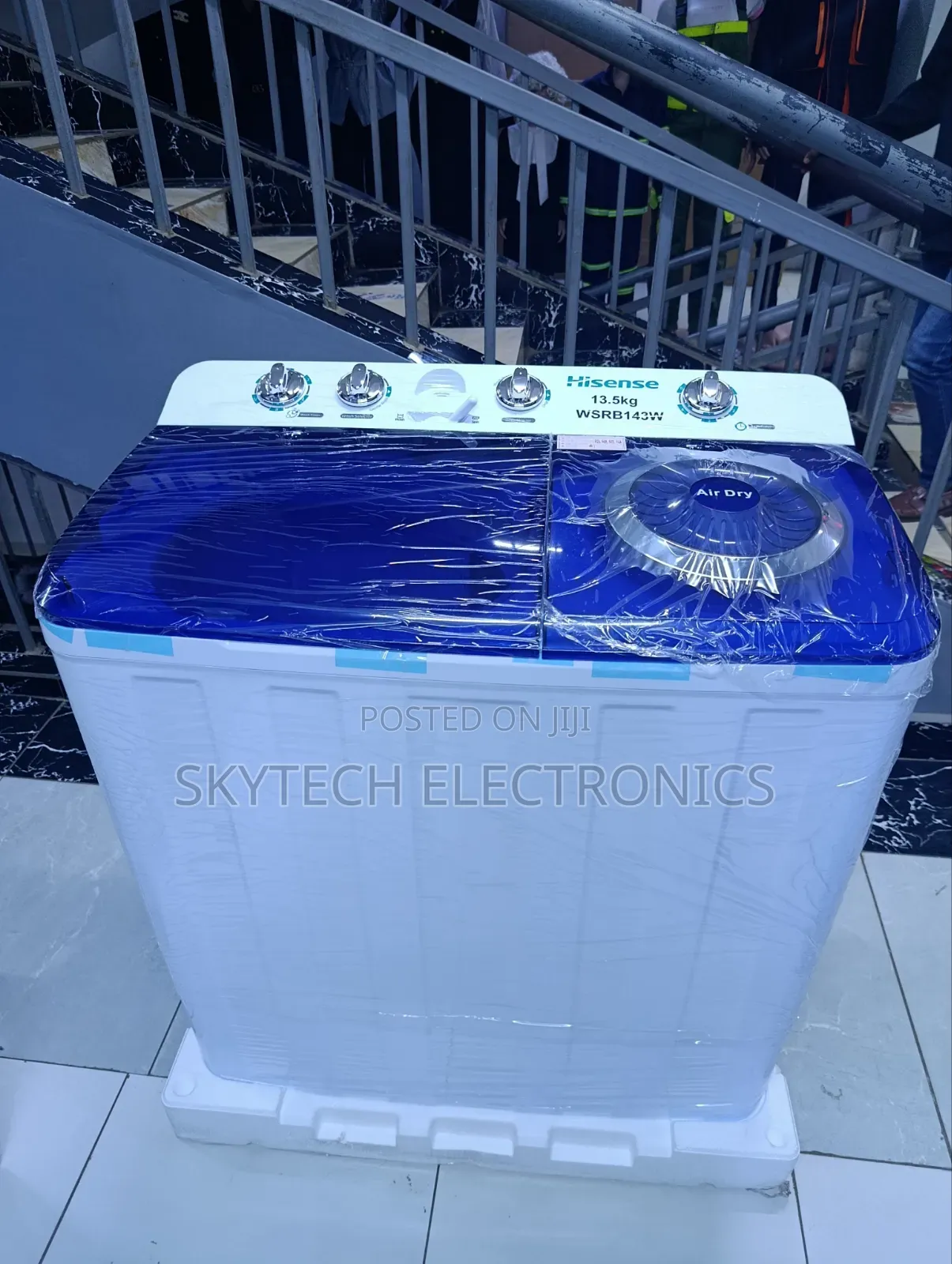 Hisense Washing Machine 13.5kg Twin Tub Semi Automatic