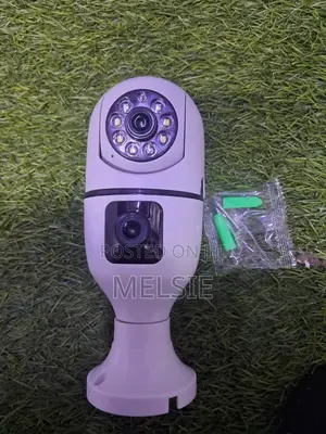 360° Wifi CCTV Bulb Camera Full Hd 1080p Smart Security Ligh