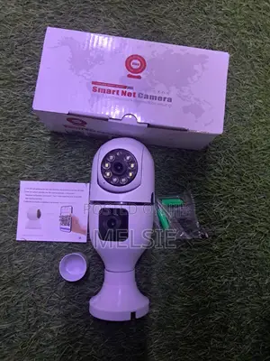 Wireless 360 Degree Panoramic Bulb Camera With Night Vision
